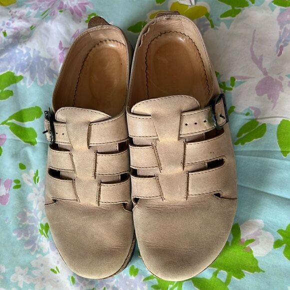 Haflinger Leather Clogs - 38 - Picture 1 of 11